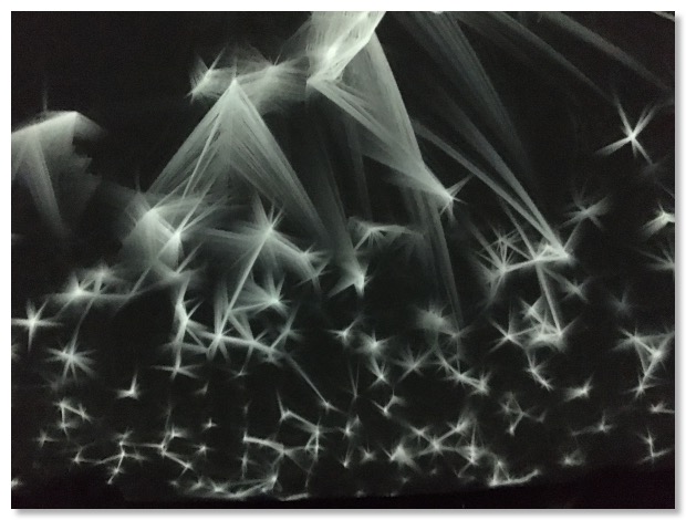 Lichter an der Decke bei Emikas Show Flower