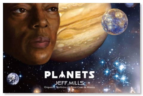Cover Jeff Mills Planets Flower